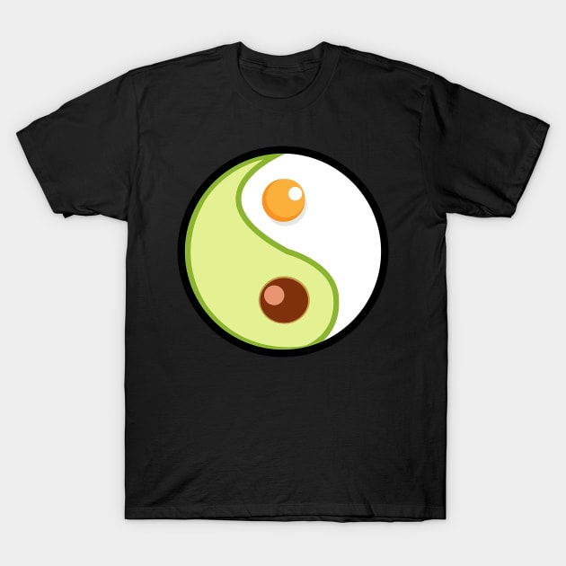 KETO YING YANG (ketogenic diet) T-Shirt by mrcoder